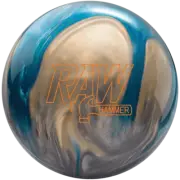 Hammer Raw Hammer Pearl Blue Silver White Bowling Ball