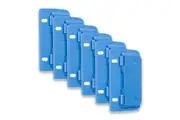 6pc Colourhide Bindermate 2 Hole Punch Puncher Office Stationery Classic Blue