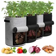 Betta Grower Grow Anywhere with 5/7/10 Gallon Fabric Plant Pots!