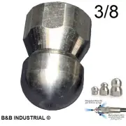 3/8" Laser Sewer Cleaning Jetter Nozzle #4.5 FREE SAME DAY SHIPPING