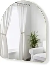 HUBBA Arched Mirror 34x36 Brass