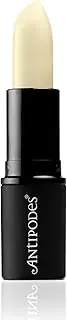 Antipodes Kiwi Seed Oil Lip Conditioner and Hydrating Lip Balm – Vitamin C rich Lip Care – Dry Lips, Cracked Lips and Chapped Lips – 4 gram