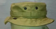 RECCE Hat Boonie sand - khaki / light brown cotton fabric - Made in Germany -