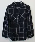 Young Living Gear Ladies Plaid Button-Up Top Size XL NWT