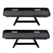 2 Pcs Adjustable TV Top Shelf Screen Shelf Monitor Top Shelf TV Top Storage B