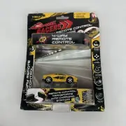 RC Pocket Racers Yellow Fury All-in-One 4-Way Remote Control Car & Storage Case