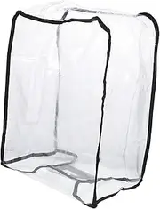 [YARNOW] Transparent Luggage Cover Durable Suitcase Protector for Trolley Case Dustproof Design with Easy Access to Handles for Outdoor Travel