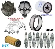Tune Up Kit Filters Cap Wire Spark Plugs For CHEVROLET K10 V8 5.7L 1977-1980 (for: Chevrolet)