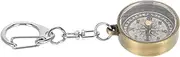 Abaodam Pocket Compass Keychain Retro Navigation Tool for Camping Hiking and Outdoor Adventures Versatile Pendant Accessory for Keys Backpacks and