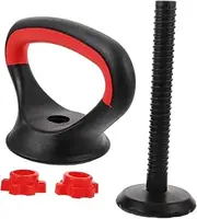 Yardwe Adjustable Weight Kettlebell Handle Base Comfortable Grip Dumbbell Grip Kettlebell Wrist Guards Versatile Workout Tool