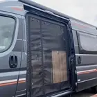 Car Door Screen Mesh, Fly Screen Van Door Net with Zipper, Van Side Door Bug ...