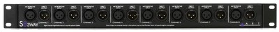 ART S8-3WAY 8-channel 3-way Microphone Splitter (2-pack) Bundle
