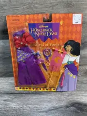 Disneys Hunchback of Notre Dame Dress N Play Festival of Fools Mattel NIB