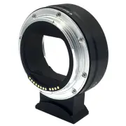 Black EF-EOSR Lens Mount Adapter Support EXIF For Canon EF EF-S Lens To EOS R RF