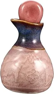 TOVINANNA 1Set Ceramic Perfume Bottle Refillable Essential Oil Container Design for Aromatherapy and Fragrance Diffusion