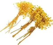 HOLIDYOYO Dried Gypsophila Bouquet Bundles of Dried Flowers for Home Decor Weddings Parties No Maintenance Required Realistic Appearance Natural Atmosphere