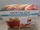 Nostalgia Pop-Up Hot Dog Toaster 50’s Retro Series Toaster Red - NEW UNOPENED