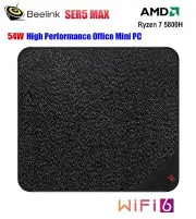 Beelink SER5 MAX AMD Ryzen 7 5800H Mini PC Windows 11 16G 500G WiFi6 4K Computer