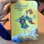 二手正版粉彩偉特塔羅牌鐵盒版RADIANT RIDER-WAITE IN A TIN(附中文說明)