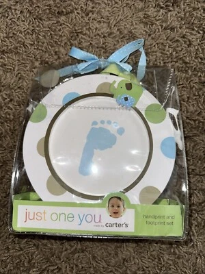 Just one You Carter's Baby Handprint And Footprint Gift Set With Photos Frames
