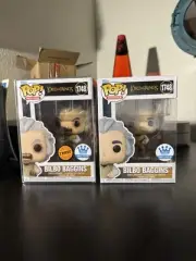 Funko Pop! The Lord of the Rings Bilbo Baggins #1748 Chase Exclusive + Common