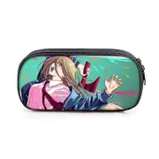 o700 chainsaw man Polyester double pen case Vertical square large capacity stationery case fgy700
