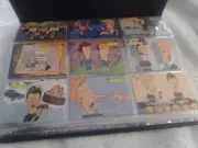 Beavis and Butthead 1994 Fleer Ultra cards 150 set in a binder MINTY!!!