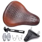 For Suzuki Savage boulevard LS650 Chopper Bobber Large Solo Seat Spring Mount