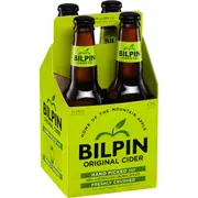 Bilpin Apple Cider Original Bottles 4x330ml Pack