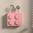Building Block Refrigerator Magnet Storage Box Storage Basket Refrigerator