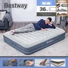 Bestway Air Mattress Queen Size Bed Tritech Airbed Inflatable Built-in Pump USB