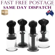Nipple & Clitoris Sucker Twist Pump Suction Clamp Stimulator Tongue Sex Toy BDSM