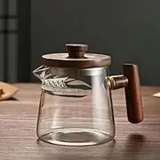 YTDJJWLS 380ml Gongdao Cup with Tea Filter Screen Glass Cup Thickened Tea Divider
