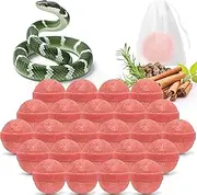 Snake Repellent for Yard - 24 Pack Powerful Snake Away Repellent for Outdoors Indoor, Snakes Be Gone for Yard Lawn Garden Camping Fishing, Snakes Balls to Repel Snakes, Snake Repellent for Pet Safe