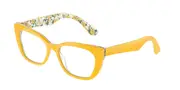 Dolce & Gabbana DX3357 Kids 3443 Kids' Glasses Yellow Size 47 - Private Health Rebate - Blue Light Block Available