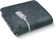 [Breville] the Ultra Luxe Heated Throw, Charcoal, LHT339CHR2IAN1
