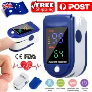 Professional Finger Pulse Oximeter Blood Oxygen Saturation Monitor Heart Rate FU