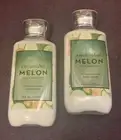 2 BATH & BODY WORKS CUCUMBER MELON LOTION CREAM HAND 8 OZ SHEA BUTTER VITAMIN E
