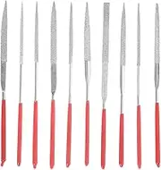 Jeweler's Mini Diamond File Set Metal Glass Wood Stone Files Precision Hand Tools