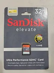 SanDisk Ultra 32GB, Class 10, 30MB/s - SDHC Card - Retail - SDSDU-032G-T11