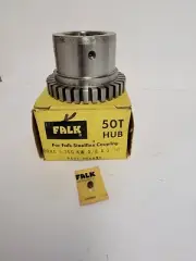 FALK STEELFLEX COUPLING. 50T. 704630. 1.750 BORE, 3/8 x 3/16 KW.