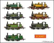 Hornby Terriers, Analogue & DCC Versions available, choice of 8, OO Gauge