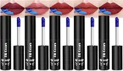 CHSEEO 5 Pcs Peel Off Lip Stain Long Lasting Waterproof Kit, Tattoo Magic Color Lip Gloss Sets Sets, Peel Away Lip Colorful Glossy Lipstick Makeup Cosmetic Gift Set for Girl Women #2