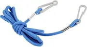 [TOGEVAL] Ski Glove Lanyard Glove Retainers Riding Mittens Straps Mitten Clips Adults Ski Hanging Snow Skiing for Warm Snow Cuff Nylon Blue