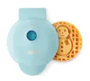 NEW Dash Snowman Mini 4" Waffle Maker Limited Edition Holiday Waffle Maker
