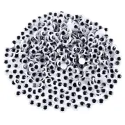 1000 Pieces Eyes Self Adhesive Googly Eyes for DIY Craft Scrapbooking, V9R6