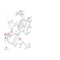 在飛比找蝦皮購物優惠-YAMAHA 原廠 Limi 115 白 面板 H殼 腳防護