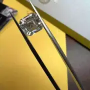 Natural D Color 2 Ct Asscher Cut Lab Grown CVD Diamond VVS1 Clarity Certified