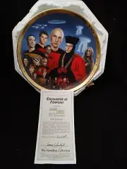 Star Trek Hamilton Encounter At Farpoint The Episodes Plate