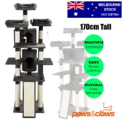 Cat Tree Scratching Post Pole Tower Condo Pet Activity Kitty Bed House 170cm